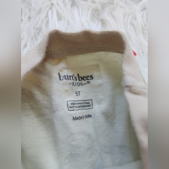Burts Bees Pajamas Grilled Cheese 5T - Picture 2 of 2